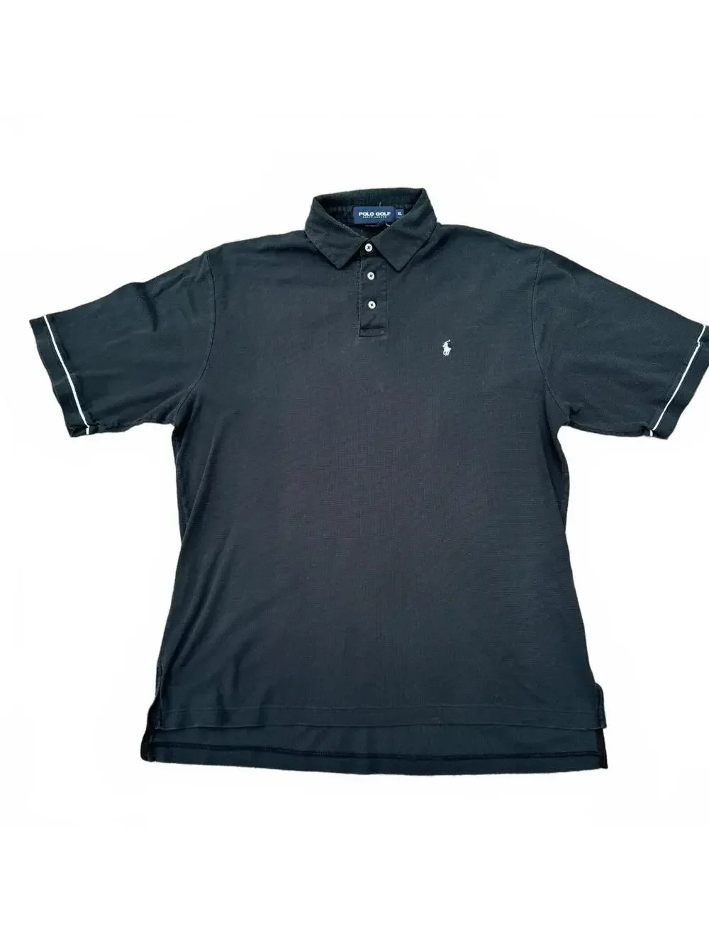 Vintage Polo Golf Ralph Lauren Polo Shirt Black/White(0165)